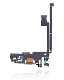 Replacement Charging Port Flex Cable Compatible with Apple iPhone 12 Pro Max (Aftermarket Plus) (Gold)