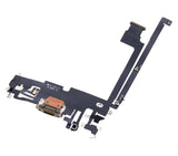 Replacement Charging Port Flex Cable Compatible with Apple iPhone 12 Pro Max (Aftermarket Plus) (Gold)