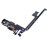 Replacement Charging Port Flex Cable Compatible with Apple iPhone 12 Pro Max (Aftermarket Plus) (Pacific Blue)