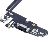 Replacement Charging Port Flex Cable Compatible with Apple iPhone 12 Pro Max (Aftermarket Plus) (Pacific Blue)