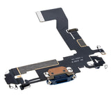 Replacement Charging Port Flex Cable Compatible with Apple iPhone 12 / 12 Pro (Used OEM Pull) (Pacific Blue)