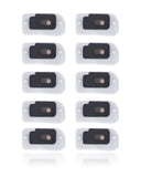 Replacement Flash Light / Power Flex Bracket With Microphone Mesh Compatible with Apple iPhone 12 Pro (10 Pack)