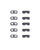 Replacement Loudspeaker / Mic Mesh Compatible with Apple iPhone 12 / 12 Pro (Black) (10 Pack)