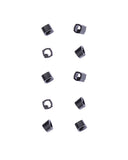 Replacement Loudspeaker / Mic Mesh Compatible with Apple iPhone 12 / 12 Pro (Black) (10 Pack)