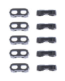 Replacement Loudspeaker / Mic Mesh Compatible with Apple iPhone 12 / 12 Pro (White) (10 Pack)