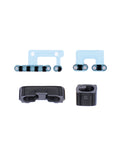 Replacement Loudspeaker / Mic Mesh Compatible with Apple iPhone 12 Pro Max (10 Pack) (Black)