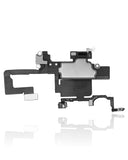 Replacement Earpiece Speaker With Proximity Sensor Cable Compatible with Apple iPhone 12 Mini (Warning: Soldering Required For Face ID Functionality) (Premium)