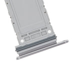 Replacement Single Sim Card Tray Compatible with Samsung Galaxy Note 10 (Aura Glow / Silver)