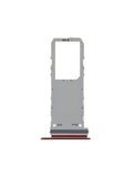 Replacement Single Sim Card Tray Compatible with Samsung Galaxy Note 10 (Aura Red)