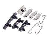 Replacement Hard Buttons (Power / Volume / Switch) Compatible with Apple iPhone 12 Mini (Black)