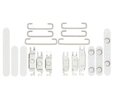 Replacement Hard Buttons (Power / Volume / Switch) Compatible with Apple iPhone 12 Mini (White)