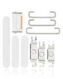Replacement Hard Buttons (Power / Volume / Switch) Compatible with Apple iPhone 12 Mini (White)