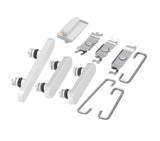 Replacement Hard Buttons (Power / Volume / Switch) Compatible with Apple iPhone 12 Mini (White)