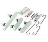 Replacement Hard Buttons (Power / Volume / Switch) Compatible with Apple iPhone 12 Mini (Green)