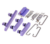 Replacement Hard Buttons (Power / Volume / Switch) Compatible with Apple iPhone 12 Mini (Purple)