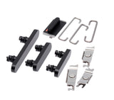 Replacement Hard Buttons (Power / Volume / Switch) Compatible with Apple iPhone 12 (Black)