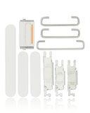 Replacement Hard Buttons (Power / Volume / Switch) Compatible with Apple iPhone 12 (White)