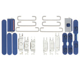 Replacement Hard Buttons (Power / Volume / Switch) Compatible with Apple iPhone 12 (Blue)