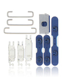 Replacement Hard Buttons (Power / Volume / Switch) Compatible with Apple iPhone 12 (Blue)