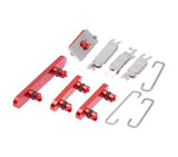 Replacement Hard Buttons (Power / Volume / Switch) Compatible with Apple iPhone 12 (Red)