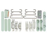Replacement Hard Buttons (Power / Volume / Switch) Compatible with Apple iPhone 12 (Green)