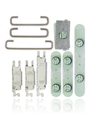 Replacement Hard Buttons (Power / Volume / Switch) Compatible with Apple iPhone 12 (Green)