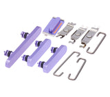 Replacement Hard Buttons (Power / Volume / Switch) Compatible with Apple iPhone 12 (Purple)