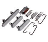 Replacement Hard Buttons (Power / Volume / Switch) Compatible with Apple iPhone 12 Pro / 12 Pro Max (Graphite)