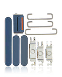 Replacement Hard Buttons (Power / Volume / Switch) Compatible with Apple iPhone 12 Pro / 12 Pro Max (Pacific Blue)