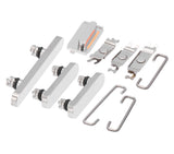 Replacement Hard Buttons (Power / Volume / Switch) Compatible with Apple iPhone 12 Pro / 12 Pro Max (Silver)