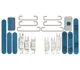 Replacement Hard Buttons (Power / Volume / Switch) Compatible with Apple iPhone 13 / 13 Mini (Blue)