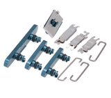 Replacement Hard Buttons (Power / Volume / Switch) Compatible with Apple iPhone 13 / 13 Mini (Blue)