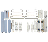 Replacement Hard Buttons (Power / Volume / Switch) Compatible with Apple iPhone 13 Pro / 13 Pro Max (Sierra Blue)