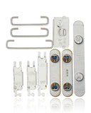 Replacement Hard Buttons (Power / Volume / Switch) Compatible with Apple iPhone 13 Pro / 13 Pro Max (Sierra Blue)