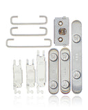 Replacement Hard Buttons (Power / Volume / Switch) Compatible with Apple iPhone 13 Pro / 13 Pro Max (Graphite)