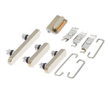 Replacement Hard Buttons (Power / Volume / Switch) Compatible with Apple iPhone 13 Pro / 13 Pro Max (Gold)