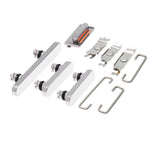 Replacement Hard Buttons (Power / Volume / Switch) Compatible with Apple iPhone 13 Pro / 13 Pro Max (Silver)