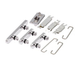 Replacement Hard Buttons (Power / Volume / Switch) Compatible with Apple iPhone 13 Pro / 13 Pro Max (Silver)