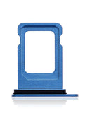 Replacement Dual Sim Card Tray Compatible with Apple iPhone 13 (Blue)