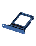 Replacement Dual Sim Card Tray Compatible with Apple iPhone 13 (Blue)