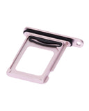 Replacement Dual Sim Card Tray Compatible with Apple iPhone 13 (Pink)