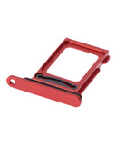 Replacement Dual Sim Card Tray Compatible with Apple iPhone 13 (Red)