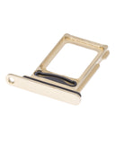 Replacement Dual Sim Card Tray Compatible with Apple iPhone 13 Pro / 13 Pro Max (Gold)