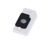 Replacement Flash Light / Power Flex Bracket With Microphone Mesh Compatible with Apple iPhone 13 Pro / 14 Pro / 14 Pro Max (10 Pack)
