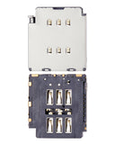 Replacement Dual Sim Card Reader Compatible with Apple iPhone 13 Pro / 13 Pro Max