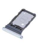 Replacement Dual Sim Card Tray Compatible with Samsung Galaxy S21 5G (Phantom White)
