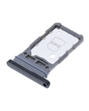 Replacement Dual Sim Card Tray Compatible with Samsung Galaxy S21 (Black)