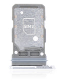 Replacement Dual Sim Card Tray Compatible with Samsung Galaxy S21 Plus (Phantom Silver)