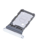 Replacement Dual Sim Card Tray Compatible with Samsung Galaxy S21 Plus (Phantom Silver)