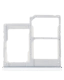Replacement Dual Sim Card Tray Compatible with Samsung Galaxy A40 (A405 / 2019) (White)